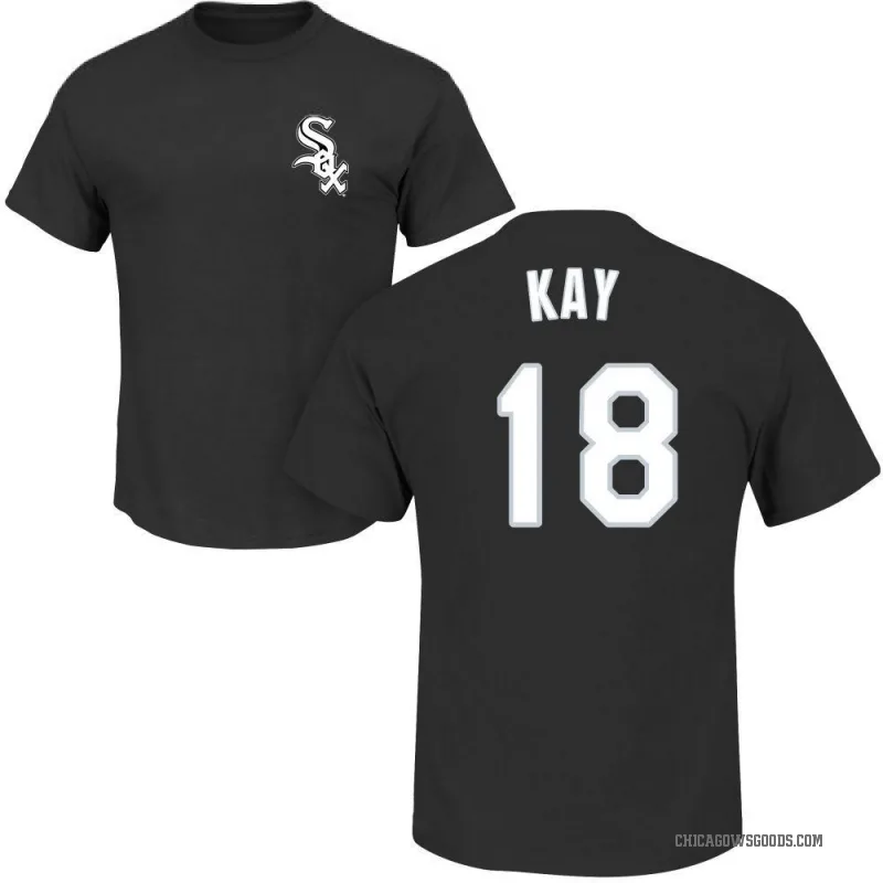 Anthony Kay Men's Black Chicago White Sox Roster T-Shirt -