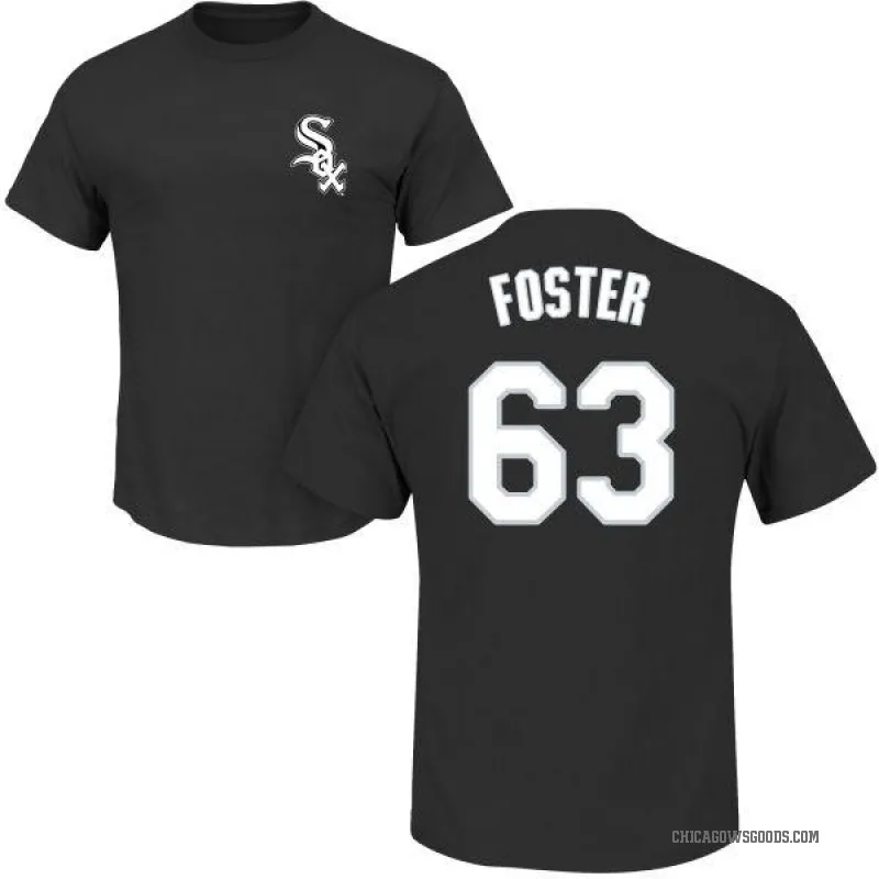 Matt Foster Men's Black Chicago White Sox Roster T-Shirt -