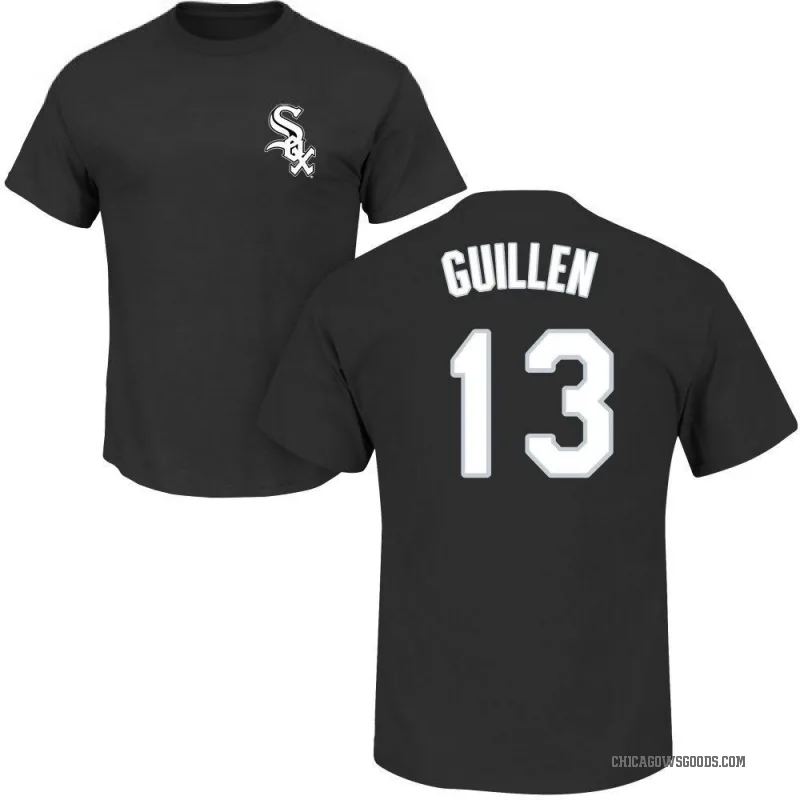 Ozzie Guillen Men's Black Chicago White Sox Roster T-Shirt -
