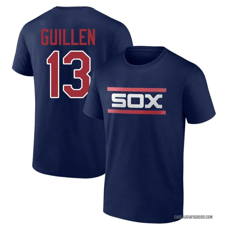 Ozzie Guillen Men's Navy Chicago White Sox Cooperstown Collection T-Shirt