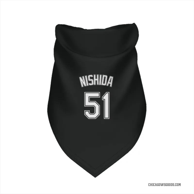 Rikuu Nishida  Black Chicago White Sox  Cat & Dog Pet Bandana