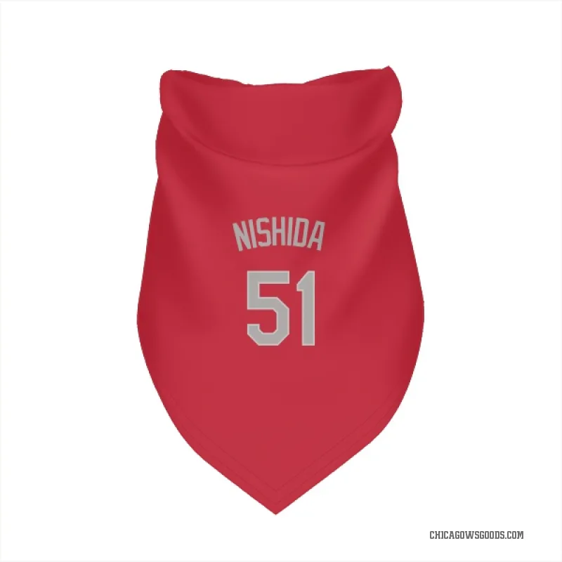 Rikuu Nishida  Red Chicago White Sox  Cat & Dog Pet Bandana